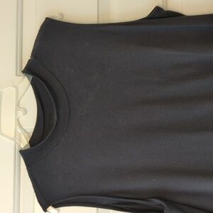 Athleta black mock neck tank top. Size X Large.